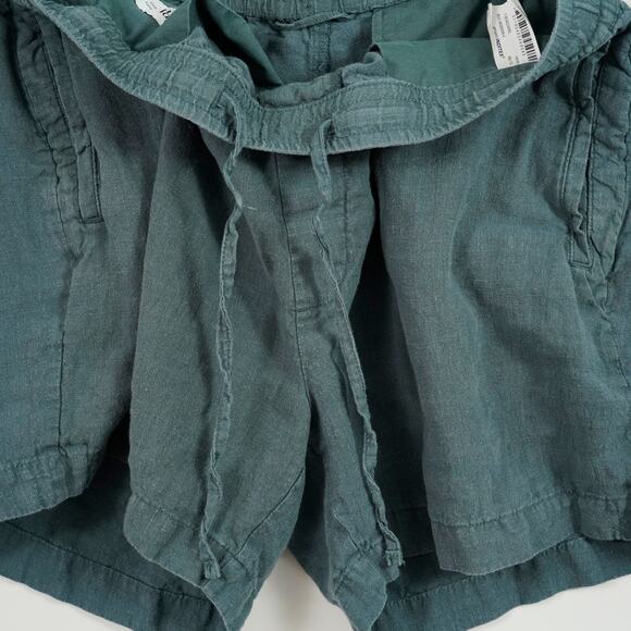 Zara Men's 100% linen shorts green L - Picture 5 of 9